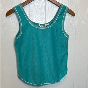 Licorice Vintage Teal Tank Top L